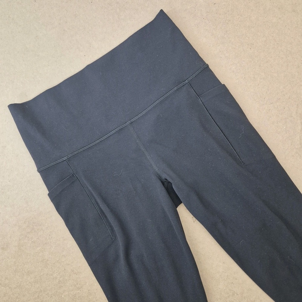 Athleta Salutation Stash Pocket Tight‎ in Powervita Womens XS Black Leggings